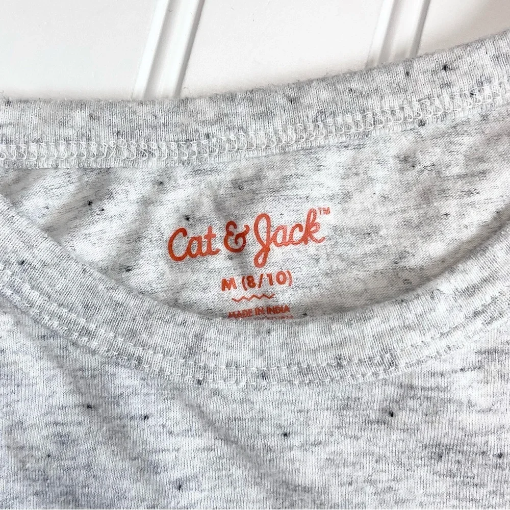 •Cat & Jack• heathered stripe tee